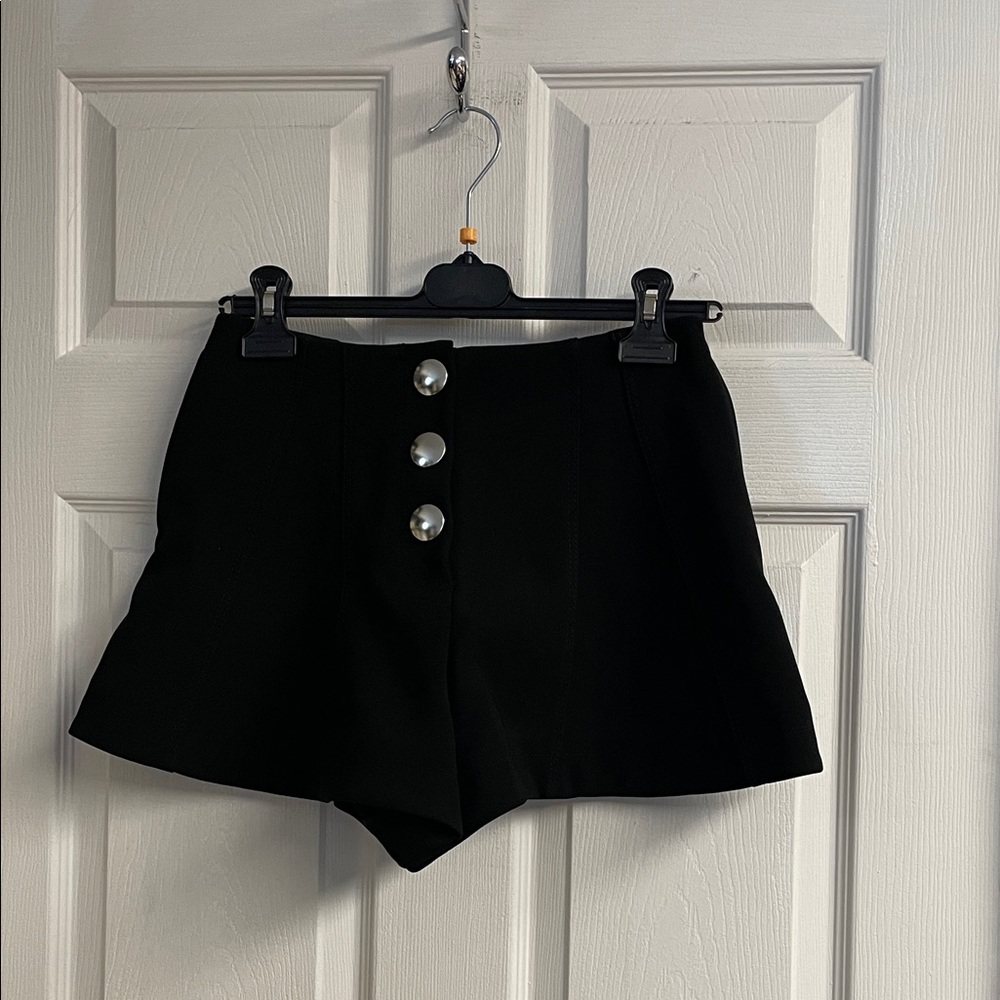 June Snap Front Flared Shorts - Picture 4 of 6